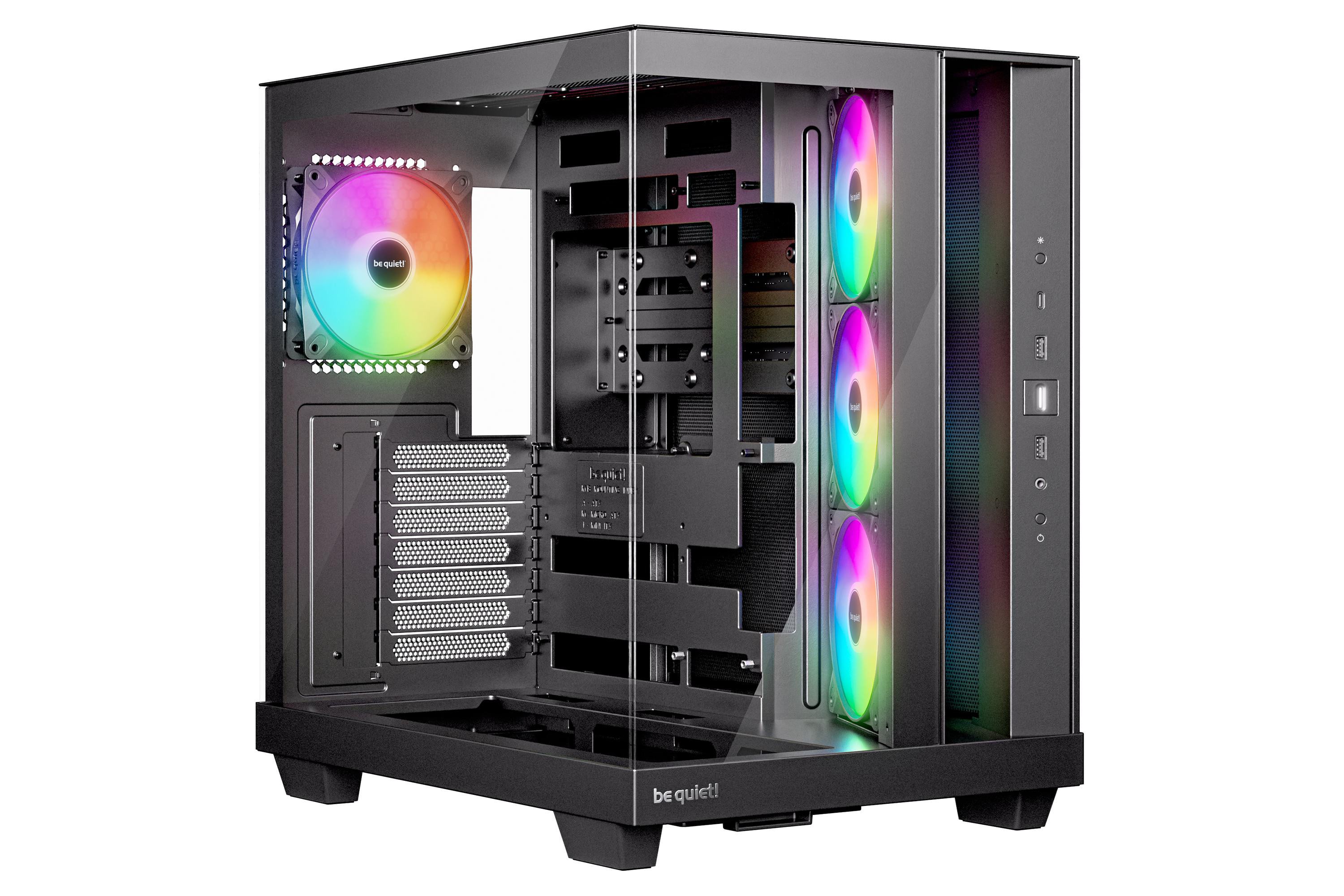 be quiet! Light Base 500 Gaming PC Gehäuse Midi-Tower Schwarz