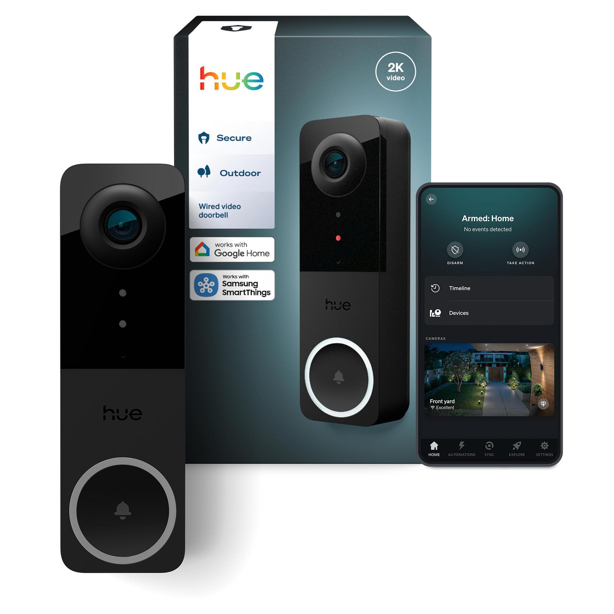 Philips Hue Secure Kabelgebundene Türklingelkamera