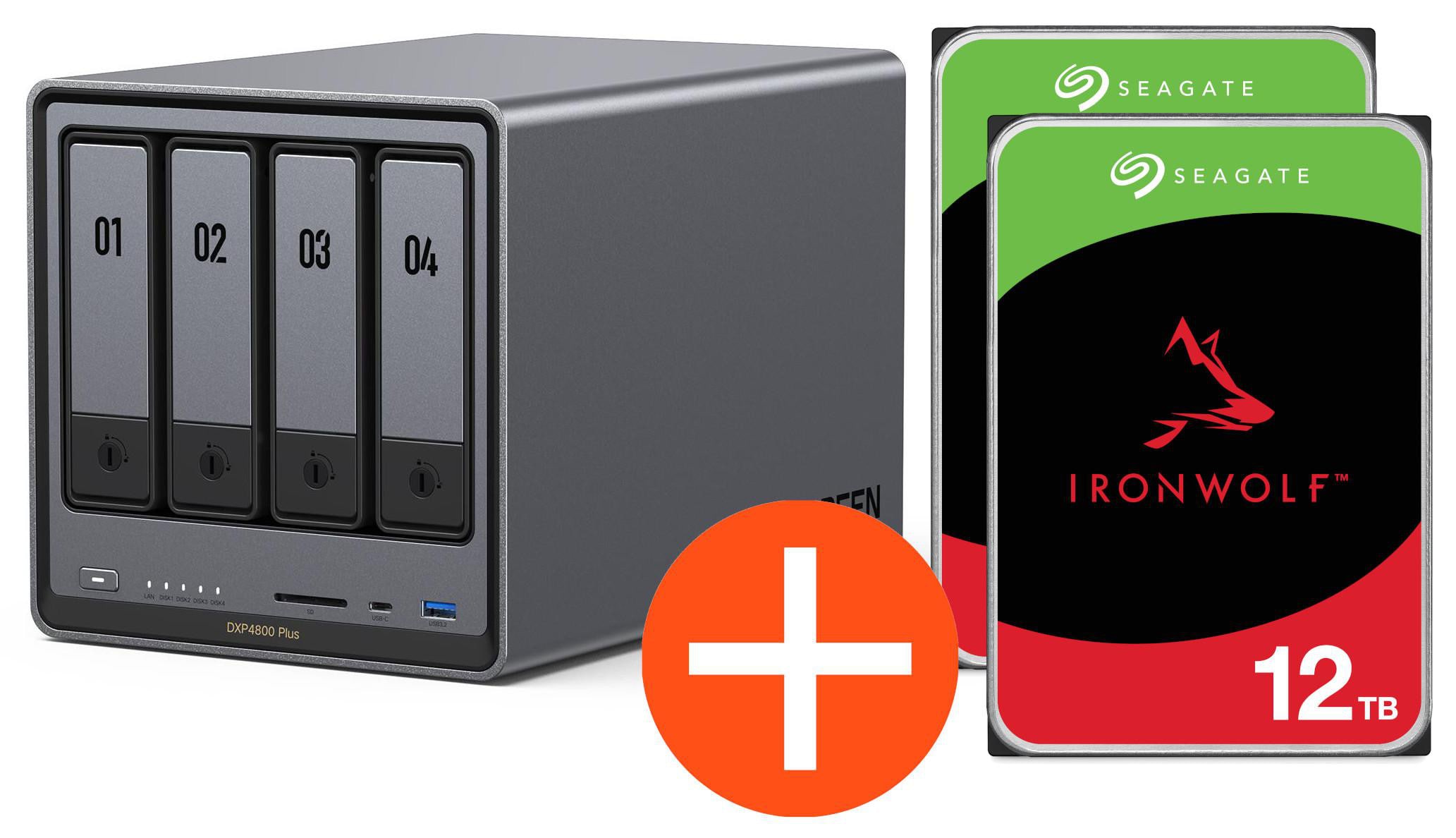 Ugreen Nasync Dxp4800 Plus Nas System 4-Bay 16Tb Inkl. 4X Wd Wd40efpx Nas Hdd - Tb Größe 4 - Image 31