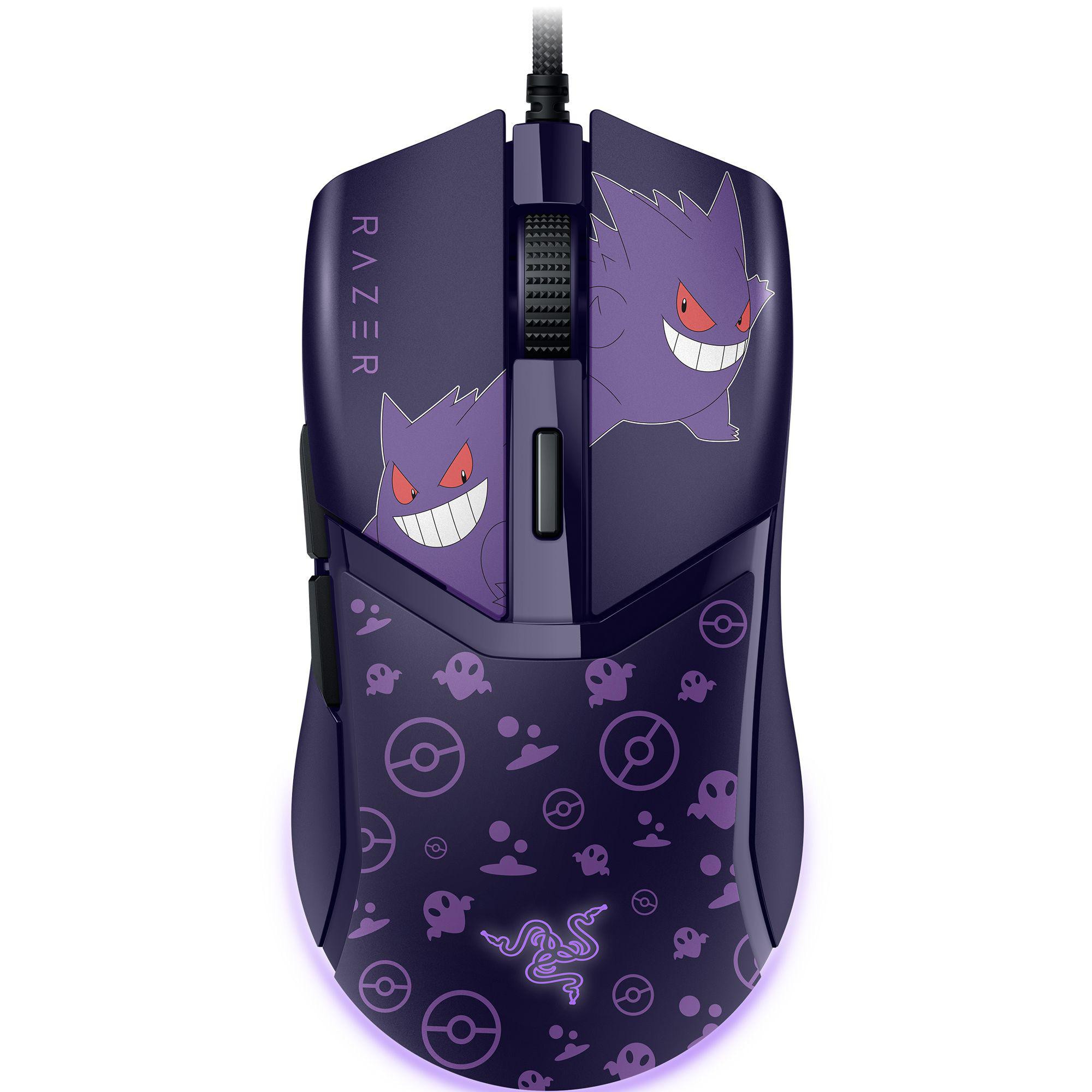 Razer Cobra Pokémon Gengar Edition Gaming-Maus Pokémon Gengar Edition kabelgebunden für Rechtshänder