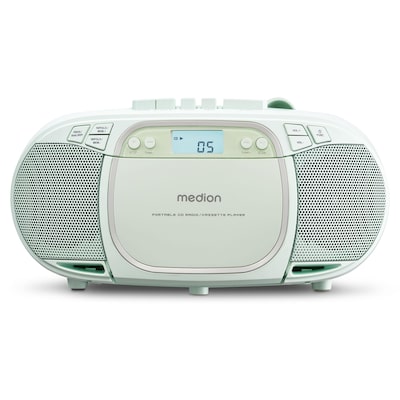 Medion LIFE® E66476 CD-/MP3-/Kassettenspieler grün