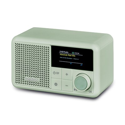 Medion LIFE günstig Kaufen-Medion LIFE® S66822 Tragbares DAB+ Radio grün. Medion LIFE® S66822 Tragbares DAB+ Radio grün <![CDATA[• Radio mit 2W Lausprecherleistung • Tuner: DAB+ - FM/AM Tuner • drahtlose Standards: Bluetooth • Gehäuse aus Kunststoff, Farbe: Grün