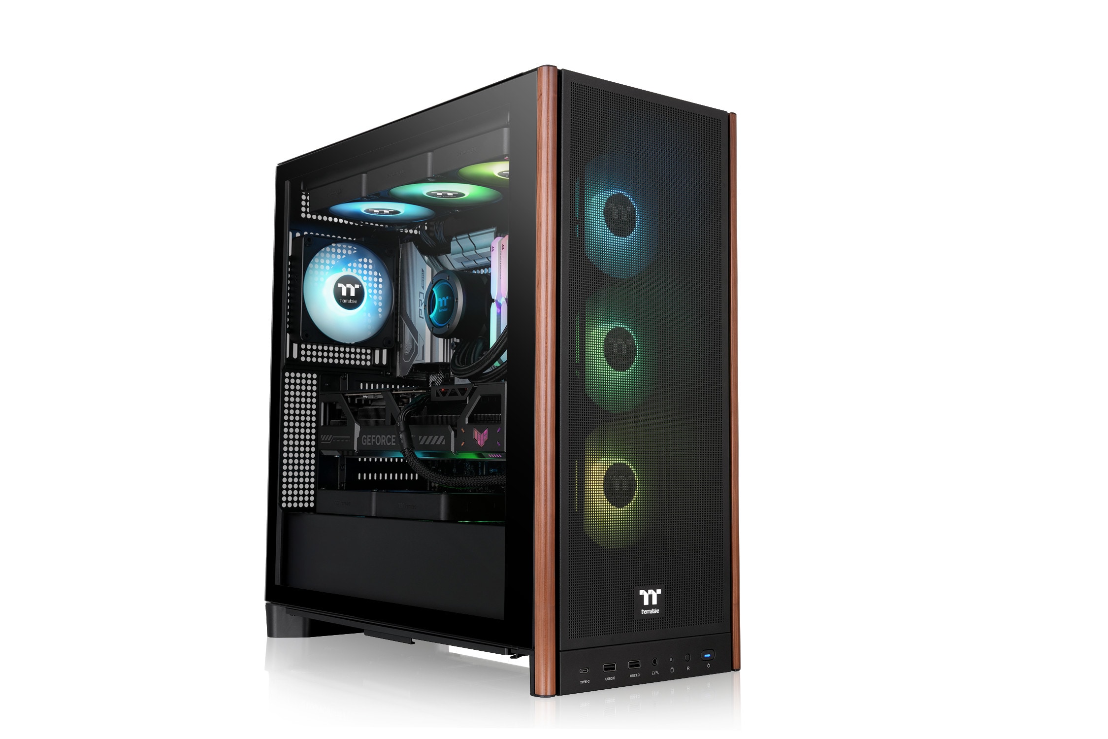 THERMALTAKE 370WS Midi Tower ATX Gehäuse black