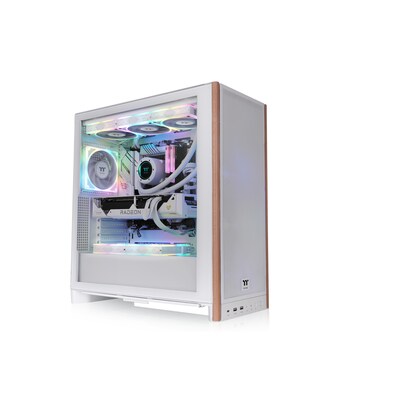 Thermaltake  370WS Midi Tower ATX Gehäuse snow white | 04711658544551