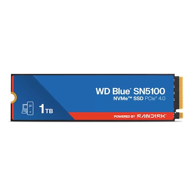 Western Digital WD Blue SN5100 NVMe SSD 1TB M.2 2280 PCIe 4.0 | 00718037906256