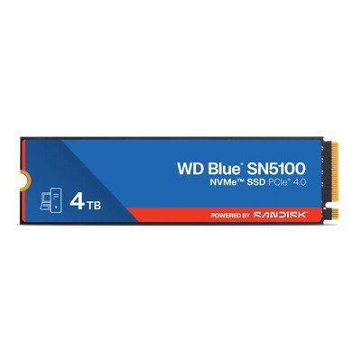 Western Digital WD Blue SN5100 NVMe SSD 4TB M.2 2280 PCIe 4.0 | 00718037906270