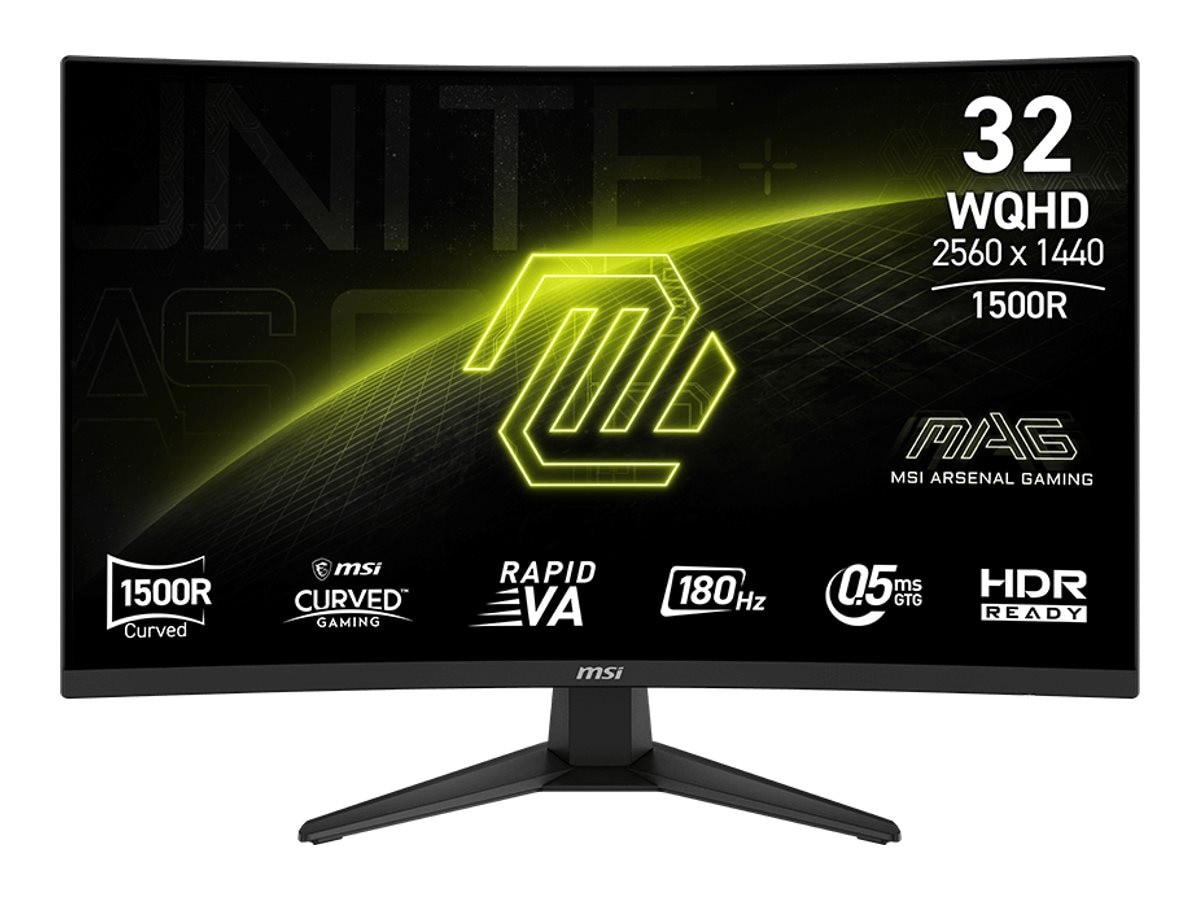 MSI MAG 321CQFDE E18 31.5 Zoll WQHD Rapid VA Panel 16:9 180 Hz Curved Gaming Monitor