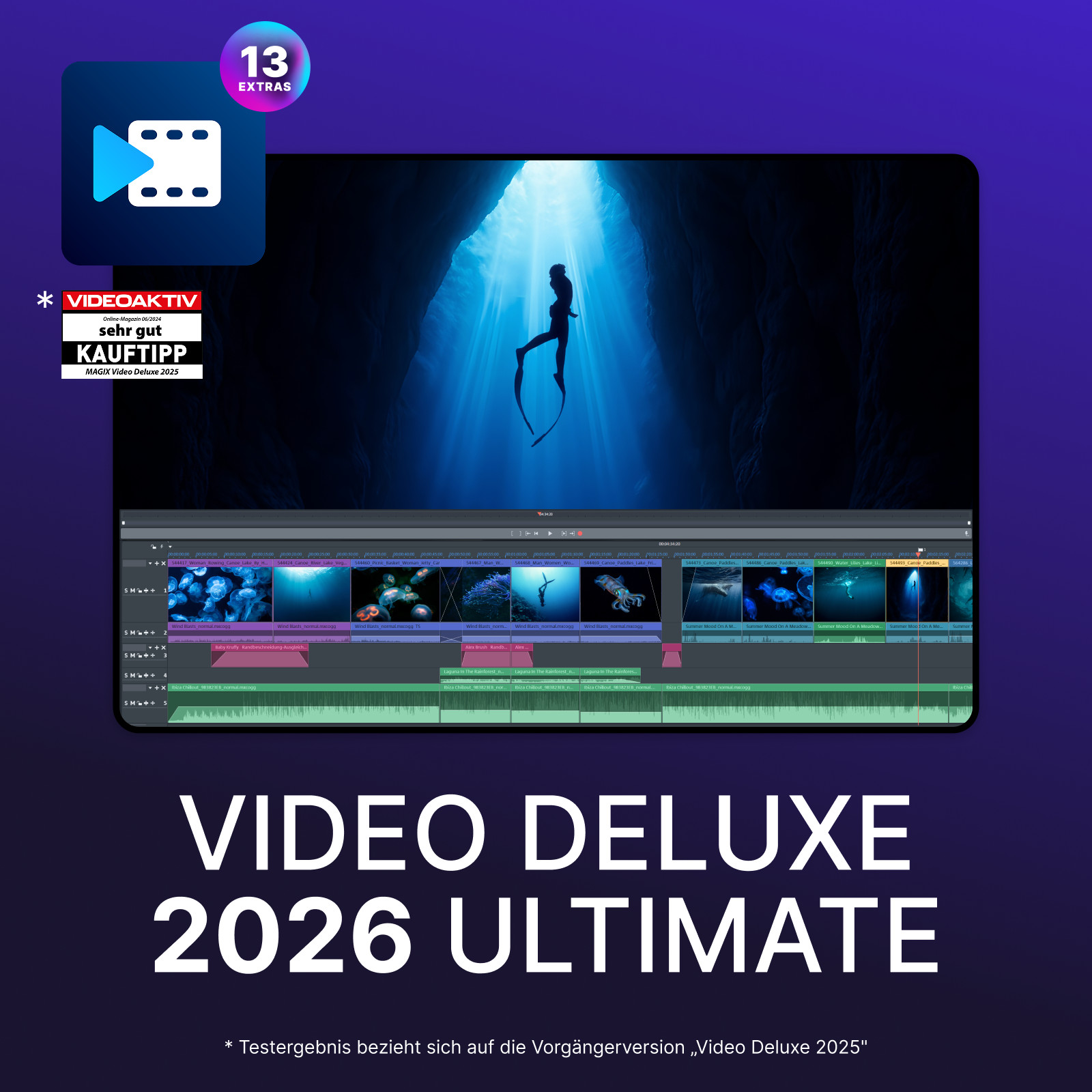 Magix Video Deluxe 2026 Ultimate | Download & Produktschlüssel