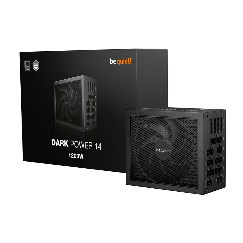TT Modular günstig Kaufen-be quiet! Dark Power 14 1200 Watt ATX 3.1 PCIe 5.1 80+ Titanium Netzteil. be quiet! Dark Power 14 1200 Watt ATX 3.1 PCIe 5.1 80+ Titanium Netzteil <![CDATA[• 1200 Watt ATX-Netzteil, ATX 3.1 PCIe 5.1, 80+ Titanium zertifiziert • Modulares Kabelmanagement f
