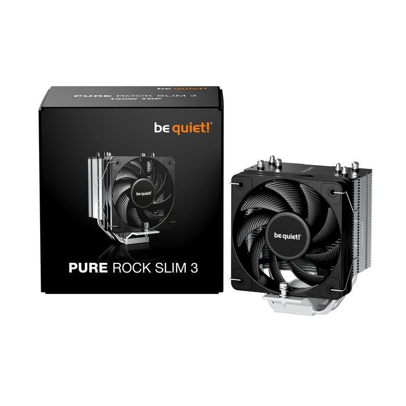 be quiet! Pure Rock Slim 3 CPU Kühler für Intel und AMD