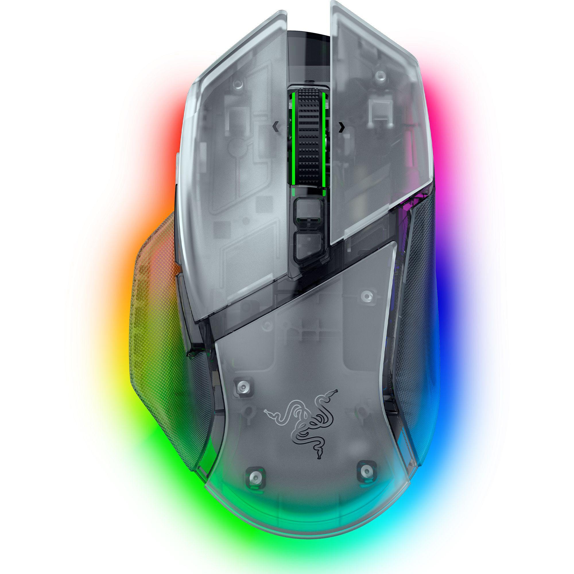 Razer Basilisk V3 Pro 35K Phantom White Edition Gaming-Maus Phantom White Edition kabelgebunden / kabellos (Funk / Bluetooth)