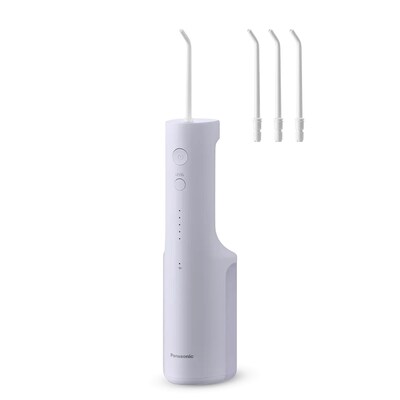 Panasonic EW-DJ27-V303 Munddusche violett mit Ladestation kabellos