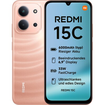 Xiaomi Redmi 15C 4GB/128GB Dual-SIM Smartphone twilight orange