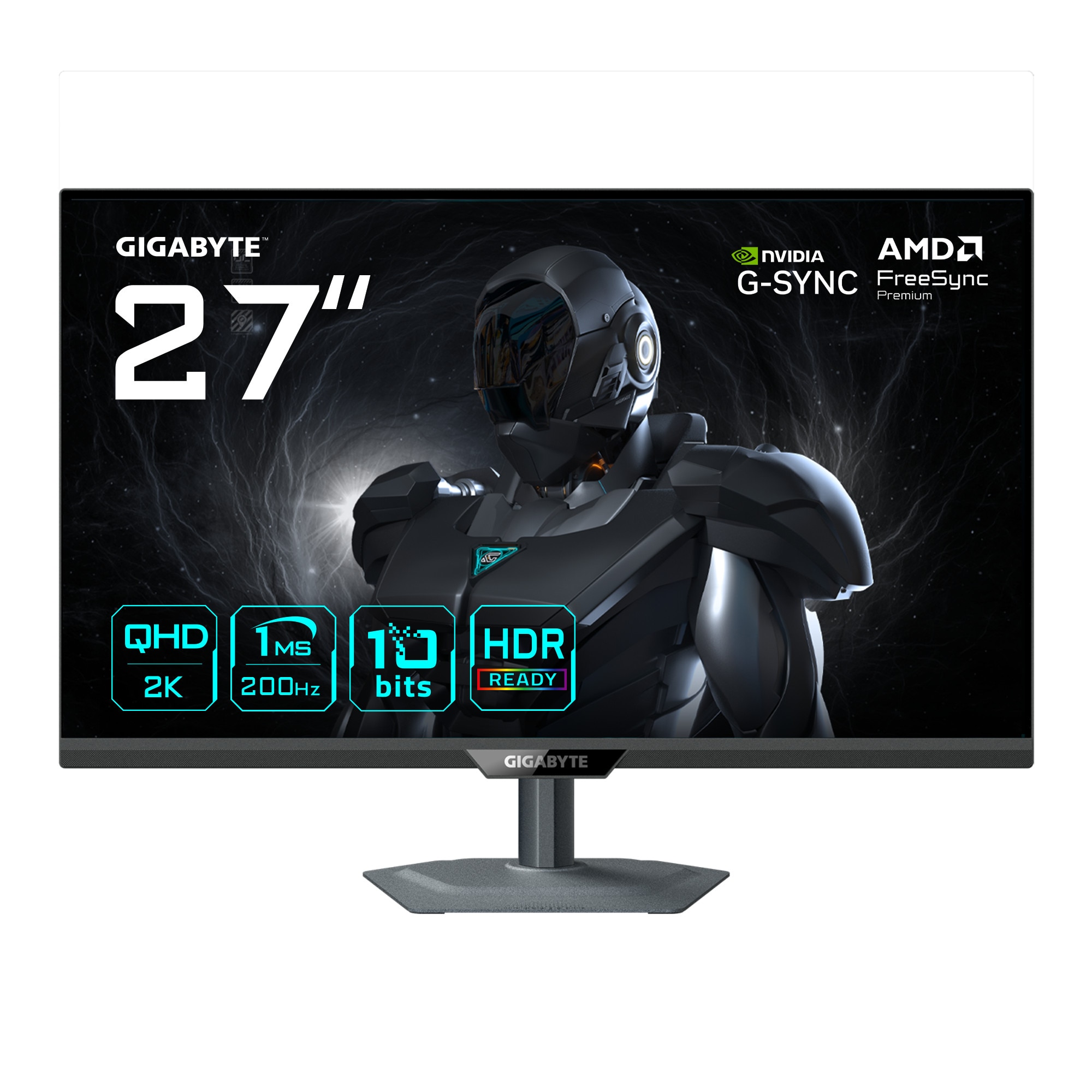 GIGABYTE G27Q2 27 Zoll WQHD Fast IPS Panel 16:9 200 Hz Gaming Monitor
