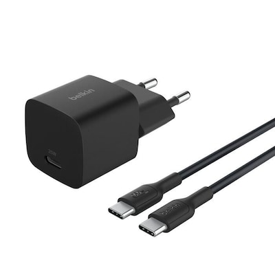 Image of Belkin BOOST CHARGE USB-C-Ladegerät (25 W) und USB-C-/USB-C-Kabel