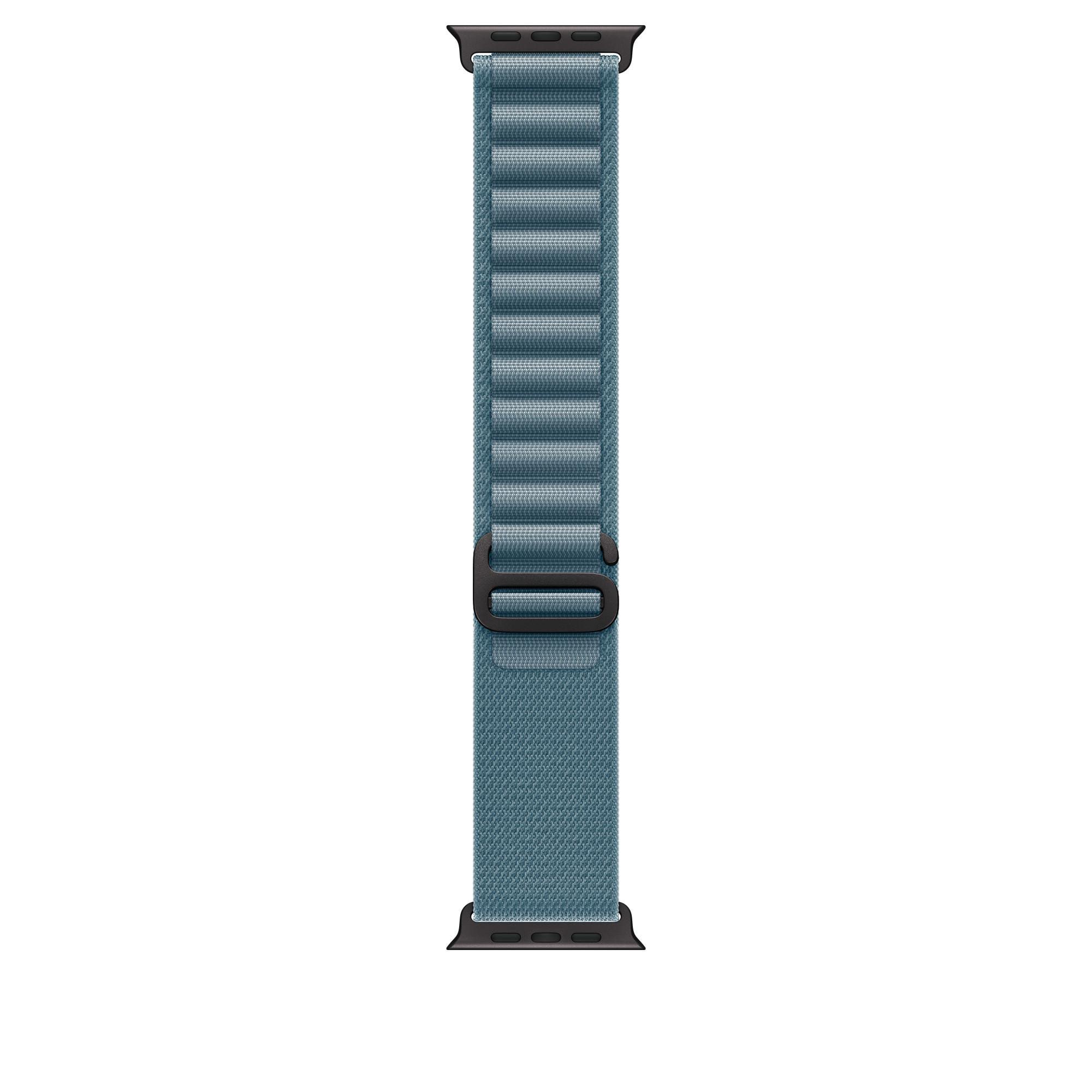 Apple 49 Mm Alpine Loop Hellblau - Titan Klein Schwarz - Image 4