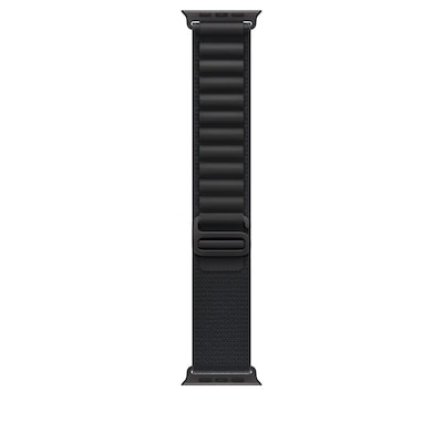 Apple 49 mm Alpine Loop Schwarz - Large - Titan Schwarz