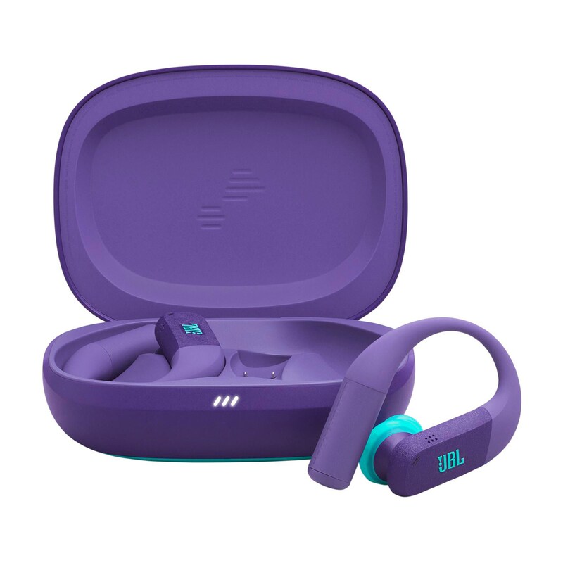 Bluetooth günstig Kaufen-JBL Endurance PEAK 4 In-Ear Bluetooth Sport-Kopfhörer purple. JBL Endurance PEAK 4 In-Ear Bluetooth Sport-Kopfhörer purple <![CDATA[• Typ: In-Ear Kopfhörer - geschlossen • Übertragung: Bluetooth, Farbe: Violett • Besonderheiten: Noise-Cancelling