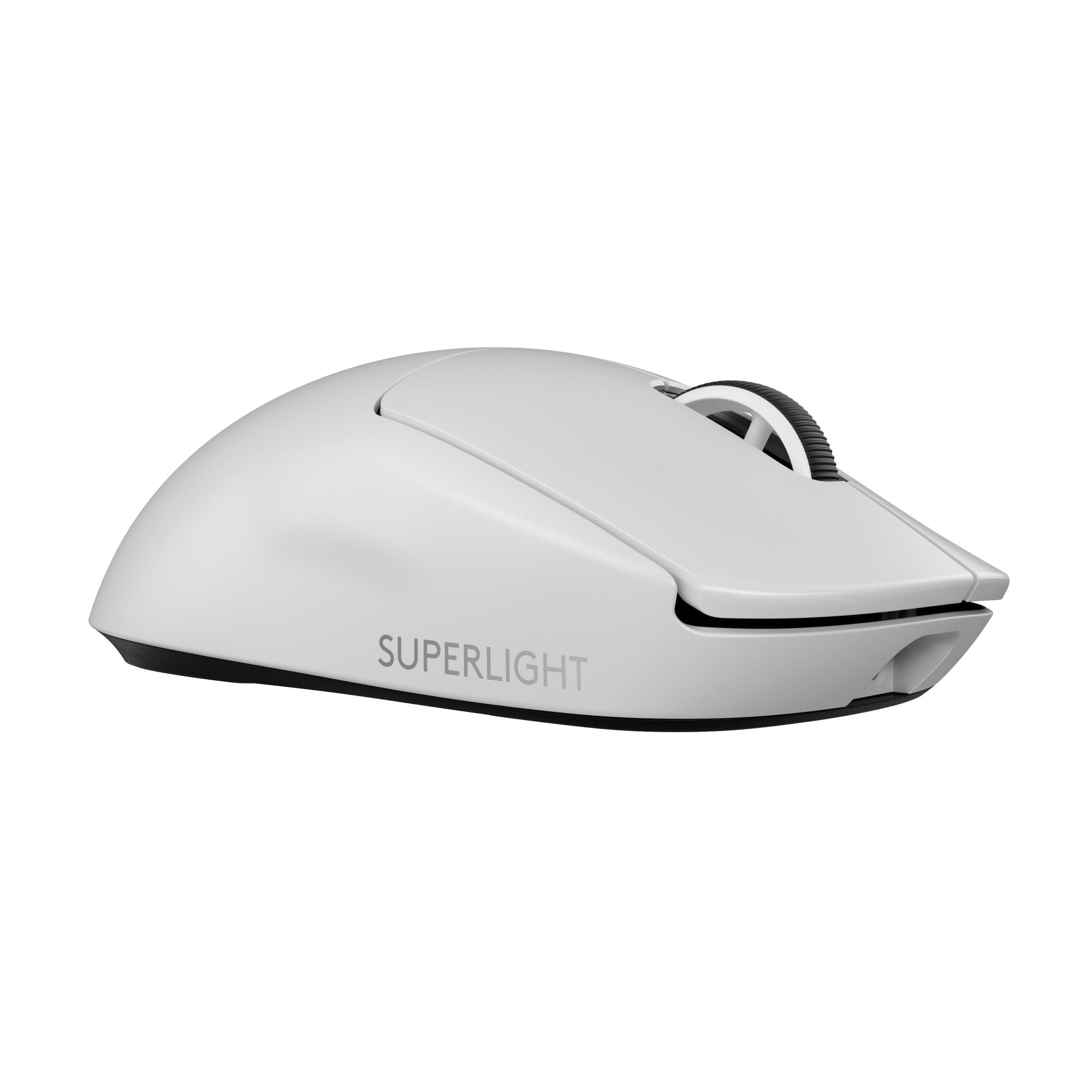 Logitech PRO X SUPERLIGHT 2 SE Gaming-Maus Weiß kabelgebunden / kabellos (Funk) für Rechtshänder