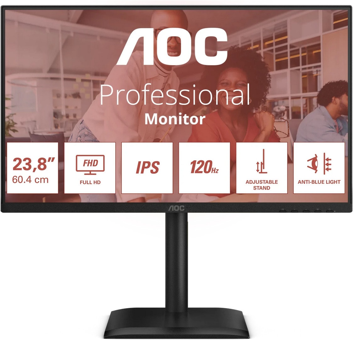 AOC 24E4U 23.8 Zoll Full HD IPS Panel 16:9 120 Hz Monitor