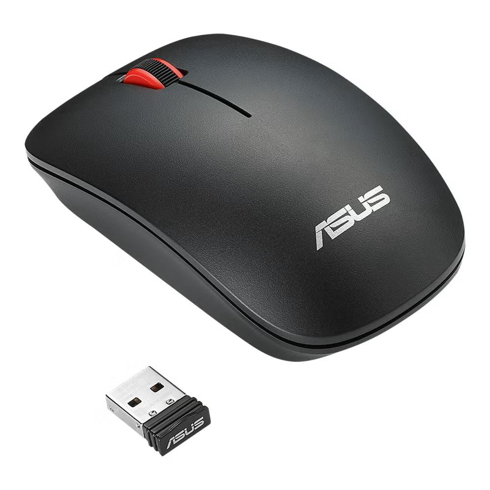 ASUS WT300 Maus Schwarz/Rot kabellos (Funk)