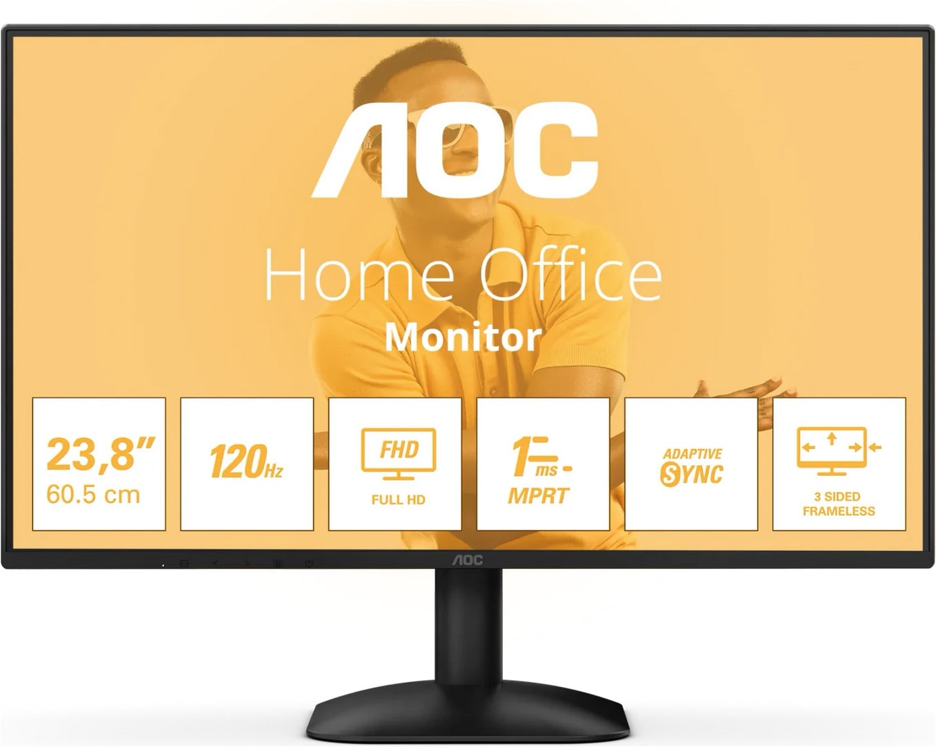 AOC 24B31H 23.8 Zoll Full HD IPS Panel 16:9 120 Hz Monitor