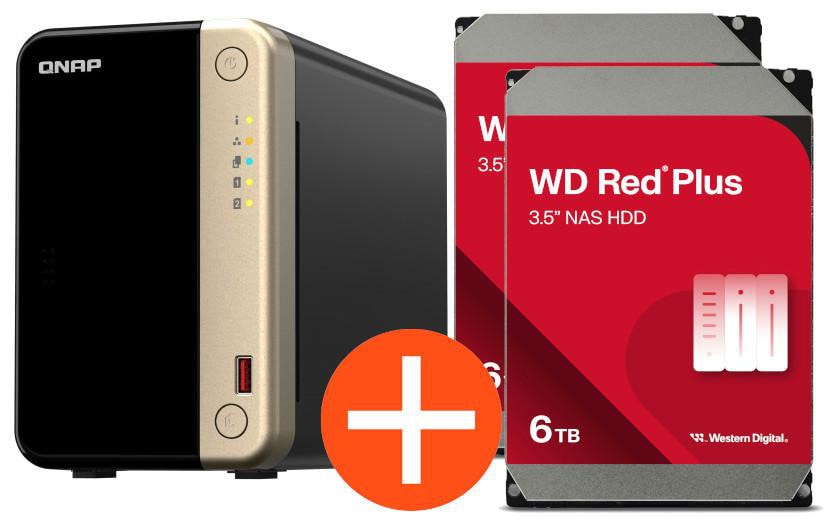 QNAP TS-264-8G NAS-Server mit 2 Laufwerksschächten, 8 GB, 2,5 Gigabit-Ethernet - Bild 10