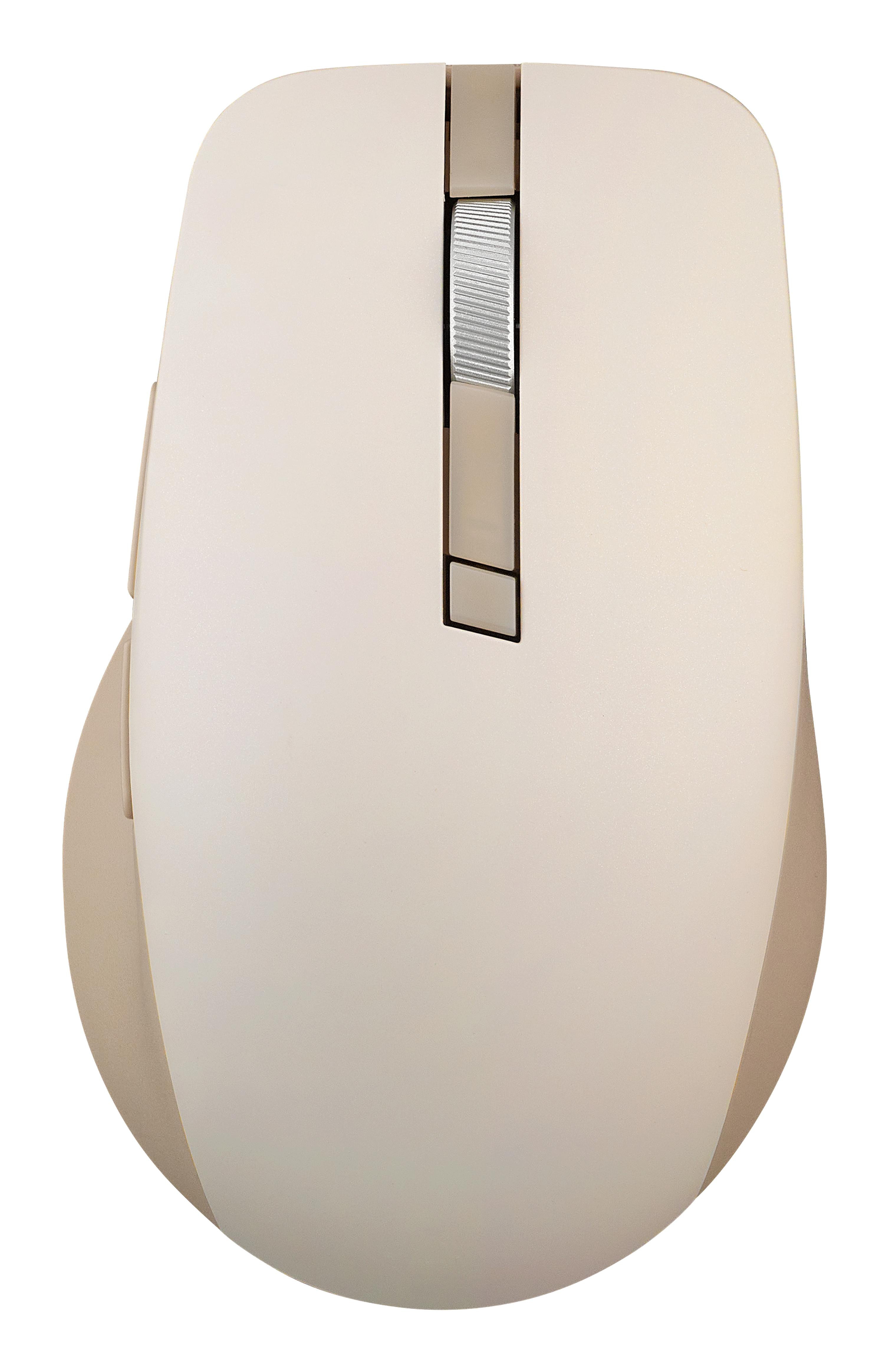 ASUS MD200 Maus Oat Milk (Funk / Bluetooth) für Rechtshänder