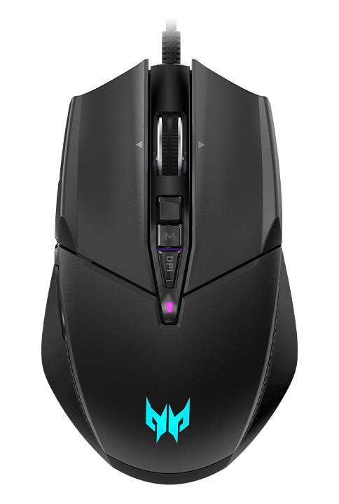 Acer Predator Cestus 335 Maus Schwarz kabelgebunden für Rechtshänder