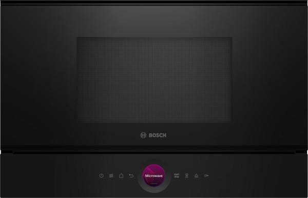Bosch Serie 8 Einbau-Mikrowelle Schwarz Bfr7221b1