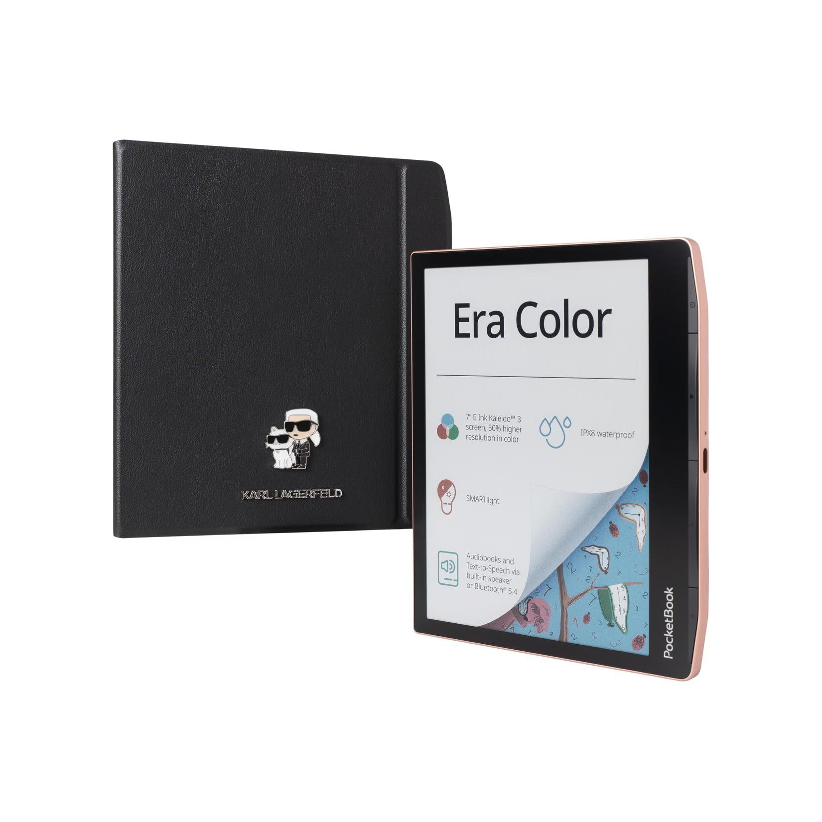 Pocketbook Readers Gmbh Pocketbook Era Color Bundle Karl Lagerfeld Sunset Copper Dach Schwarz Pb700k3-L-Kl-Ww-B