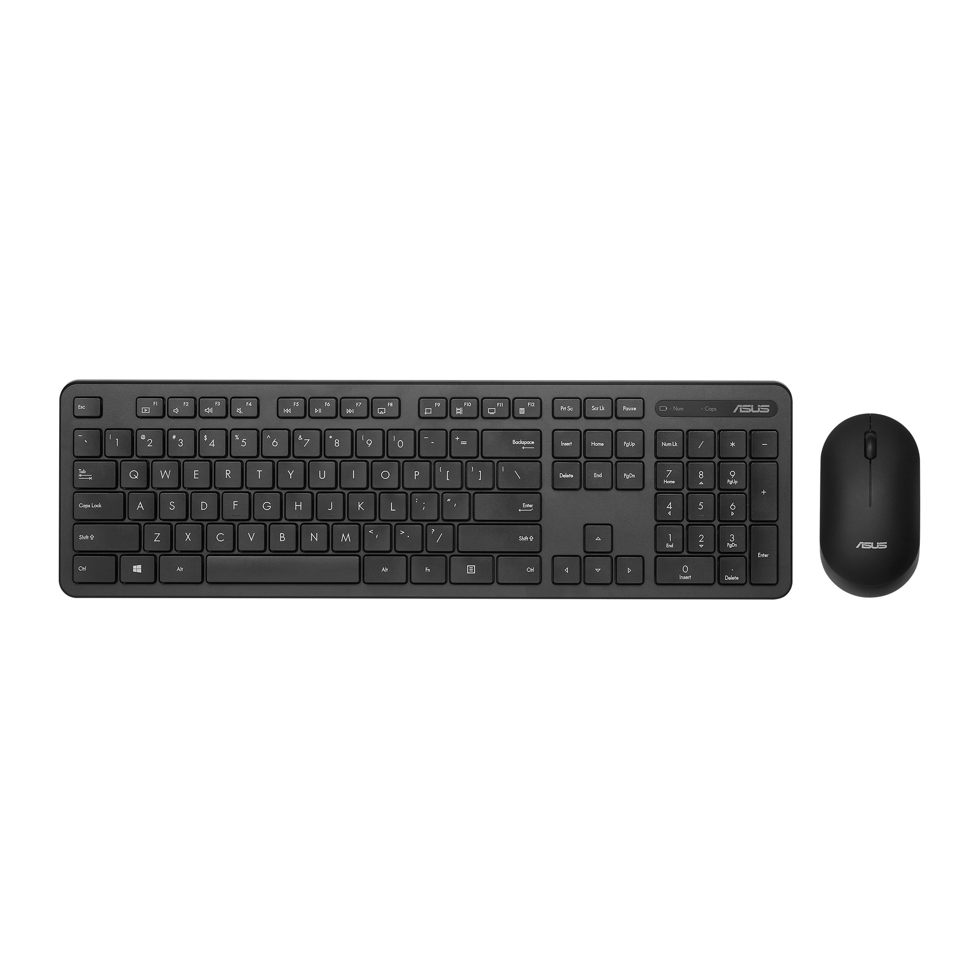 ASUS CW100 Keyboard + Maus Set kabellos schwarz
