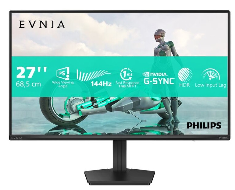 Philips Envia 27M2N3200NF 27 Zoll Full HD Fast IPS Panel 16:9 144 Hz Gaming Monitor