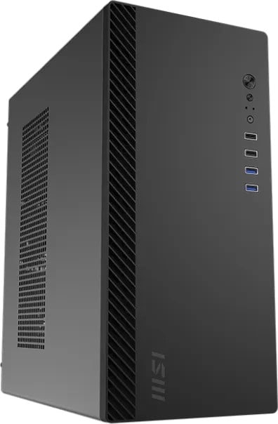 MSI PRO Shield M100P PC Gehäuse Midi-Tower Schwarz