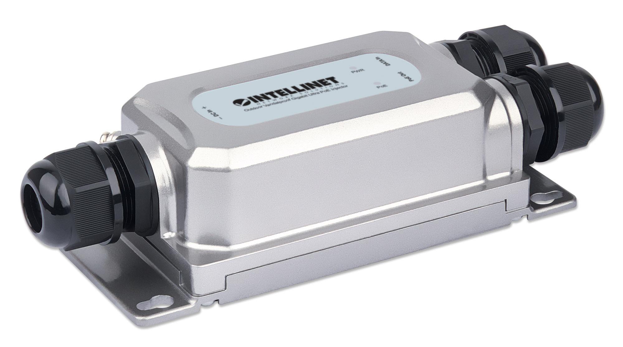 Intellinet Outdoor Gigabit PoE++ Injektor mit Vandalismusschutz