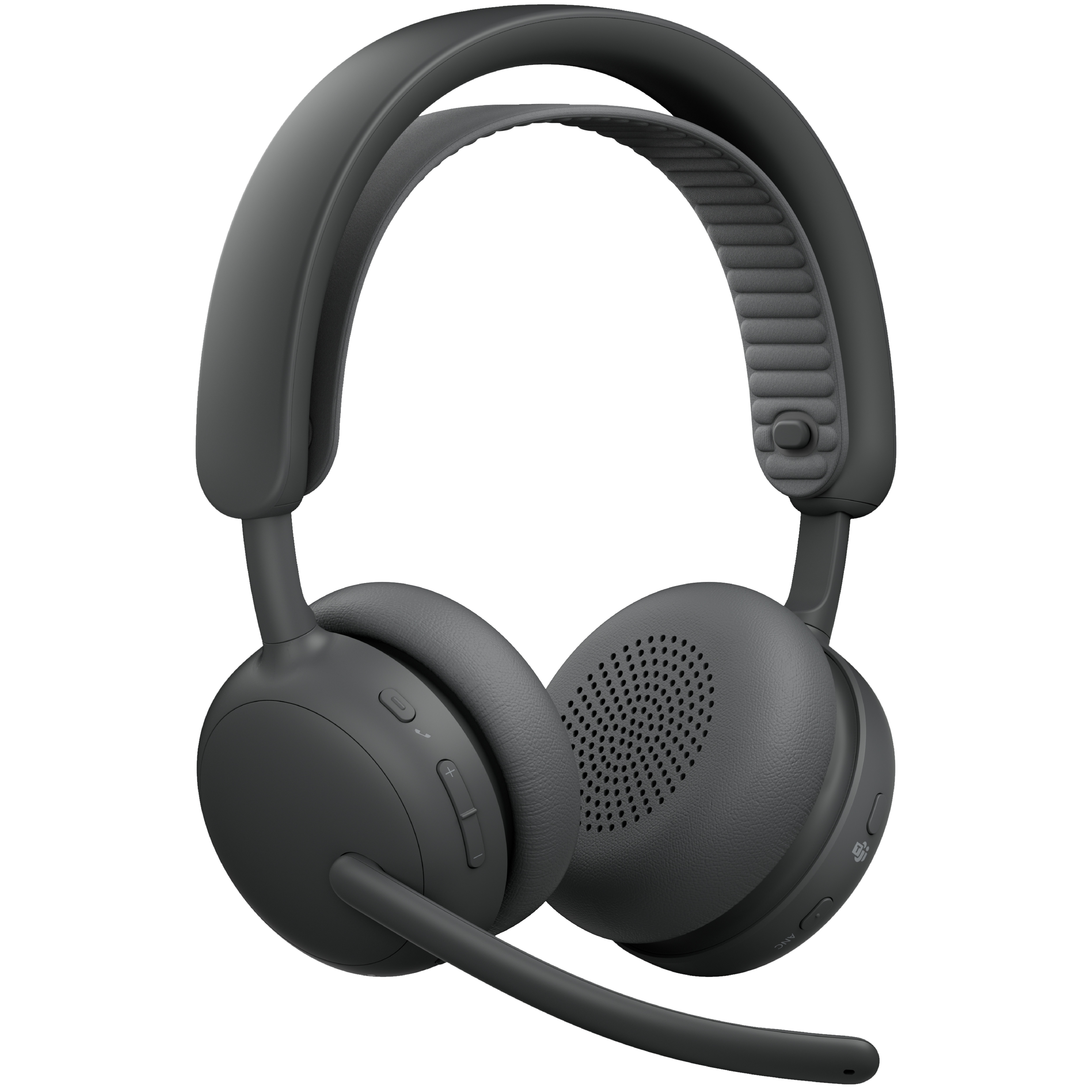 Logitech Zone Wireless 2 ES for Business Grafit, Kabelloses USB-Headset mit adaptiver Hybrid-ANC, Mikrofon mit Geräuschunterdrückung, inkl. Empfänger, Microsoft Teams zertifiziert