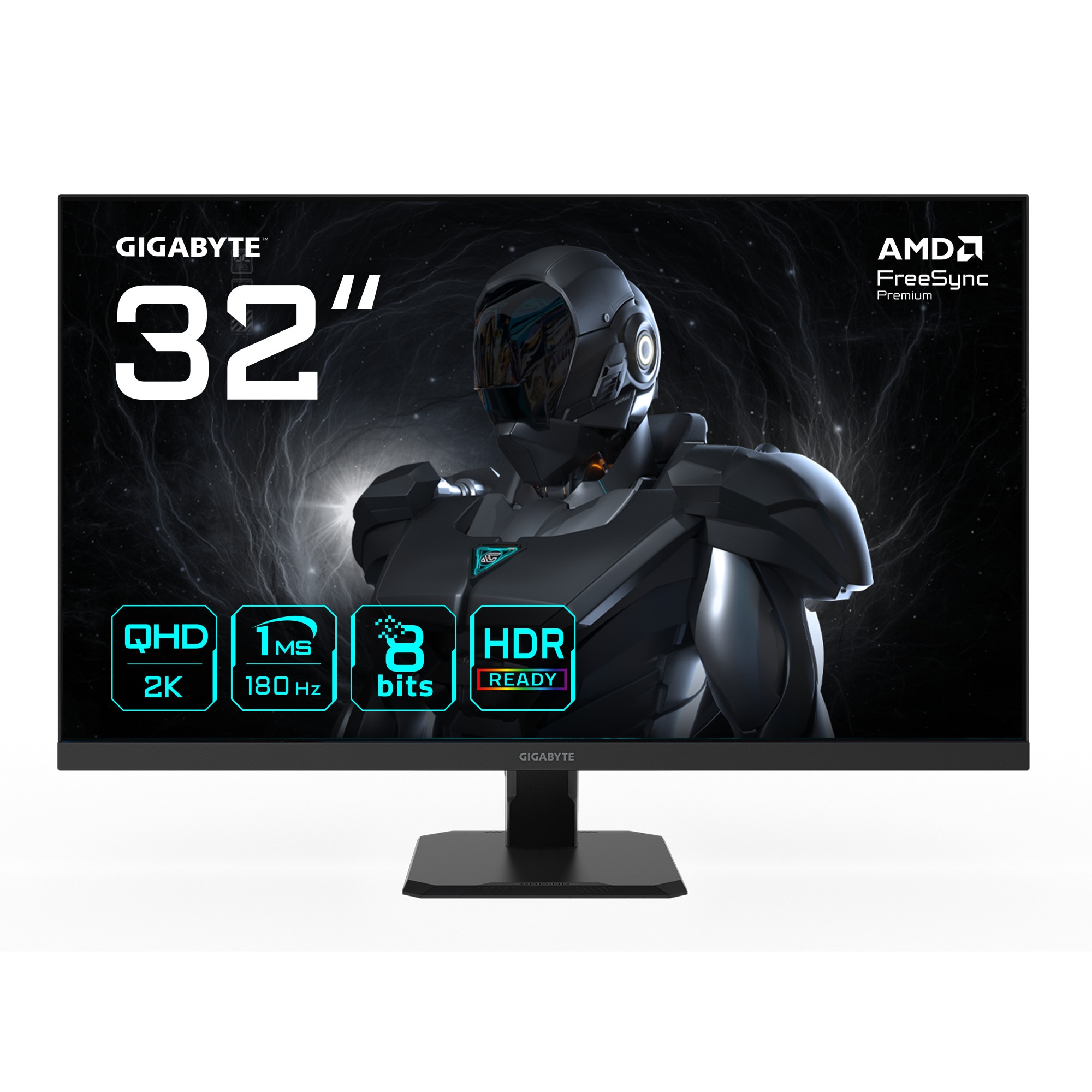 GIGABYTE GS32QA 31.5 Zoll WQHD Fast IPS Panel 16:9 180 Hz Gaming Monitor