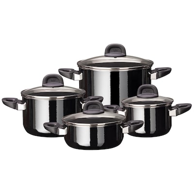 Silit Silargan® Modesto Topf-Set 4-teilig Black
