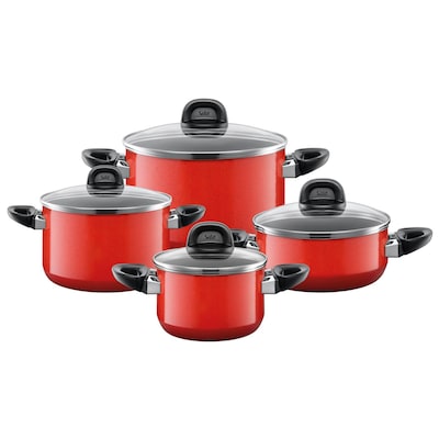 Silit Silargan® Modesto Topf-Set 4-teilig Red