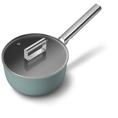 Smeg Soßentopf mit Glasdeckel 50's Style 20 cm Emerald Green