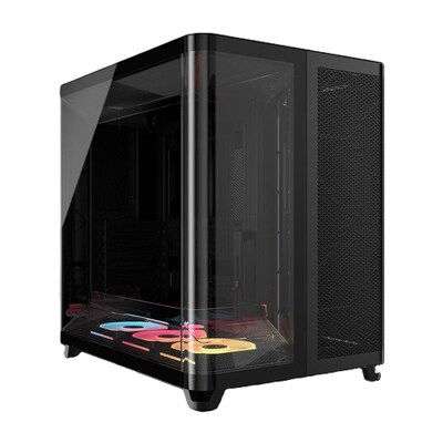 Corsair  Air 5400 RS-R ARGB Schwarz Midi Tower ATX Gaming Gehäuse | 00840440406556