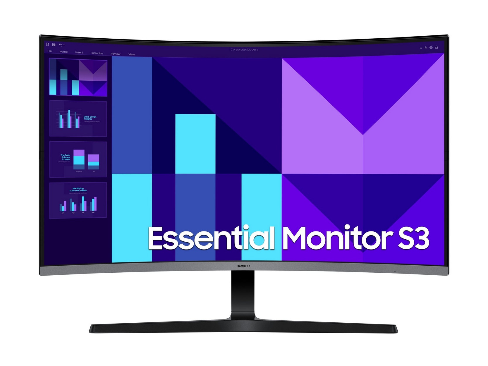 Samsung Essential S3 S39GD LS32D396GAUXEN 32 Zoll Full HD VA Panel 16:9 Curved Monitor