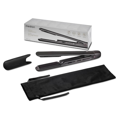 Medion HS2 kabelloses Glätteisen grau
