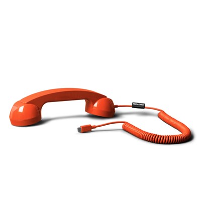 Native Union  POP Phone Retro Telefonhörer USB-C alarmrot | 04895200487081