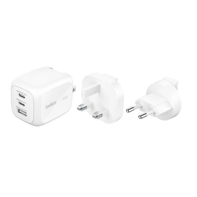 Image of Belkin BOOST CHARGE PRO 3-Port-GaN-Ladegerät 70 Watt