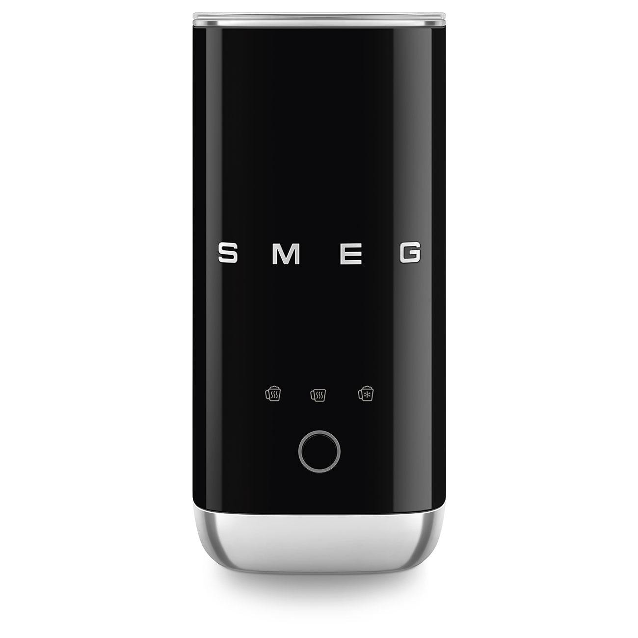 Smeg Milchaufschäumer 50'S Style Schwarz Mff02bleu
