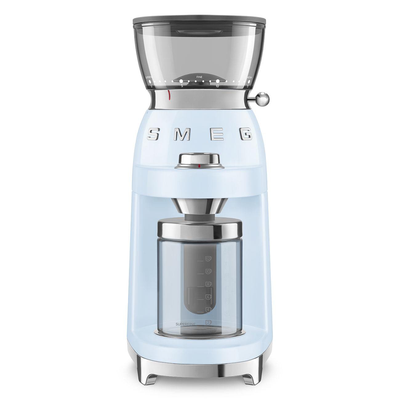 Smeg Kaffeemühle 50's Style Pastellblau