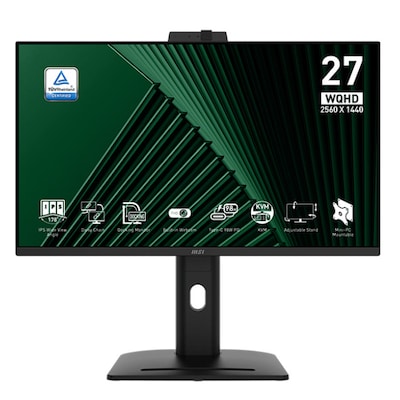MSI  Pro MP275QPDGDE 27 Zoll WQHD IPS LED 16:9 100 Hz Office Monitor | 04711377238199