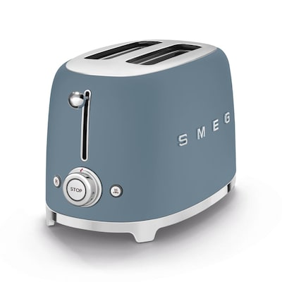 SMEG TSF01SBMEU 50s Style Toaster Storm-Blue-Matt