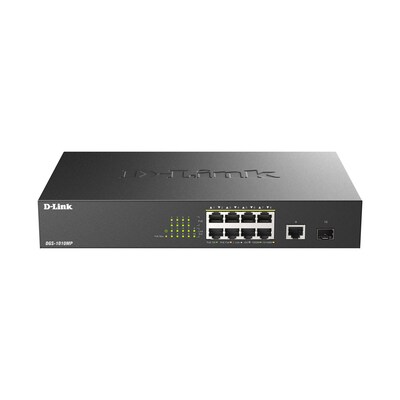 D-Link  DGS-1010MP/E 10-Port Layer2 PoE+ Gigabit Switch | 00790069474101